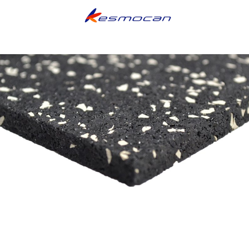 PLANCHA BECROSS PRO NEGRA  MOTEADA 100×100cm EPDM FLECKS RUBBER