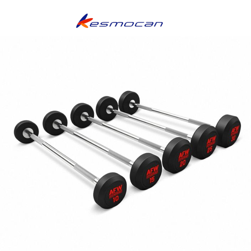 KIT 5 BARRAS RECTAS GOMA R PLUS DE 10 A 30 KG ETENON AFW
