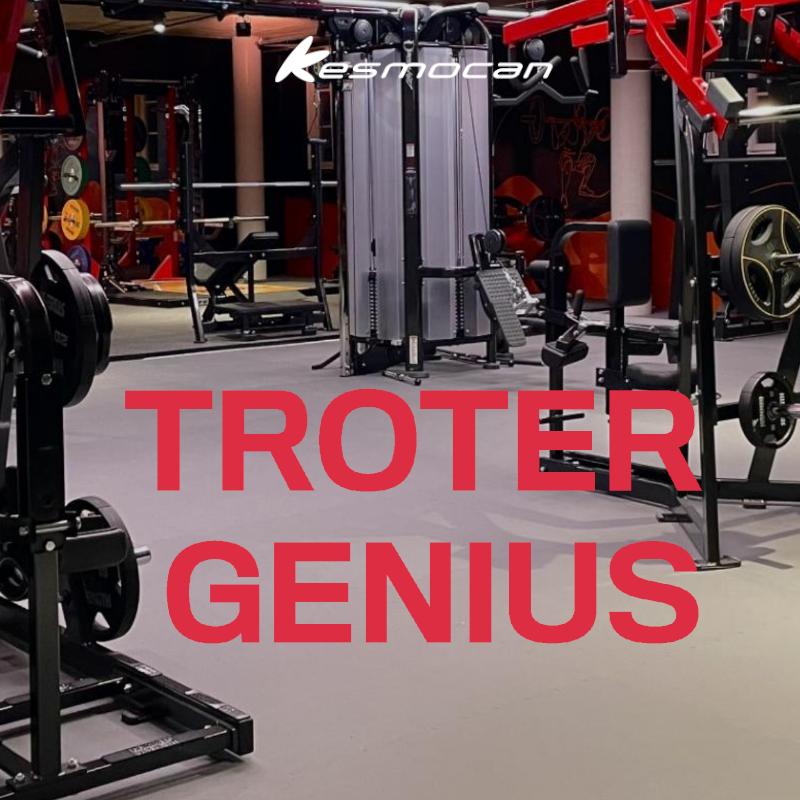TROTER GENIUS PAVIMENTO DEPORTIVO INTERIOR BUNDEFLOORING LOSETA 100X100 CM