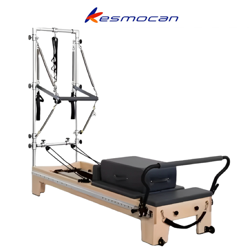 Reformer de Madera con Torre Full Track FLEXIFIT PILATES